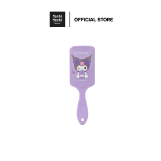 Moshi Moshi Hair Brush หวีแปรง หวีแปรงผม หวีพกพา ลาย Kuromi ลิขสิทธิ์แท้จากค่าย Sanrio รุ่น 6100008283 และ 6100007586