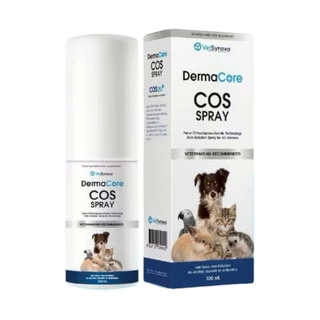 DermaCore COS Spray ขนาด 20 ml. และ 100 ml. สเปรย์รักษาโรคผิวหนังติดเชื้อ สำหรับสัตว์เลี้ยง