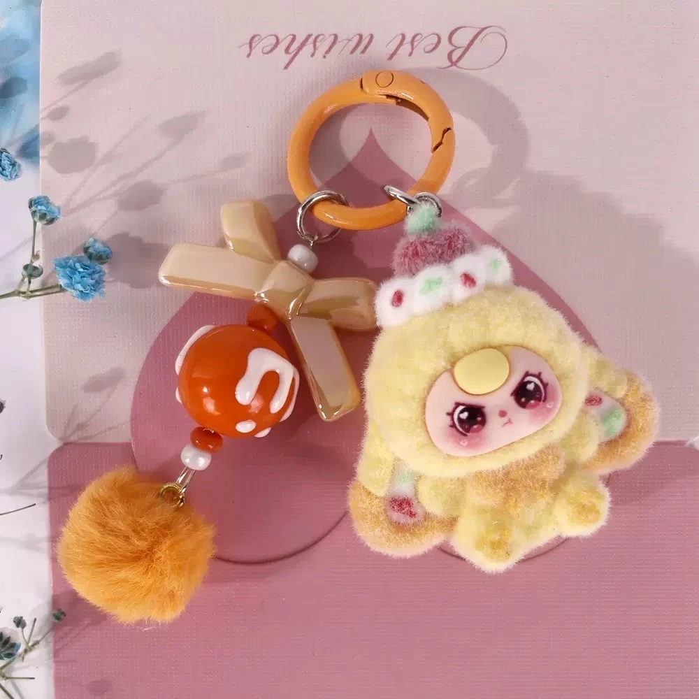 พวงกุญแจตุ๊กตาฟล็อกกิ้งสีผสมน่ารัก ตกแต่งกระเป๋าสไตล์สาวหวาน thumbnail 6