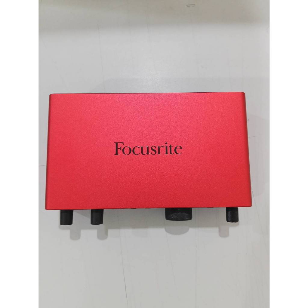 ออดิโออินเตอร์เฟส Focusrite Scarlett 2i2 4th Gen มือ2 สภาพดี
