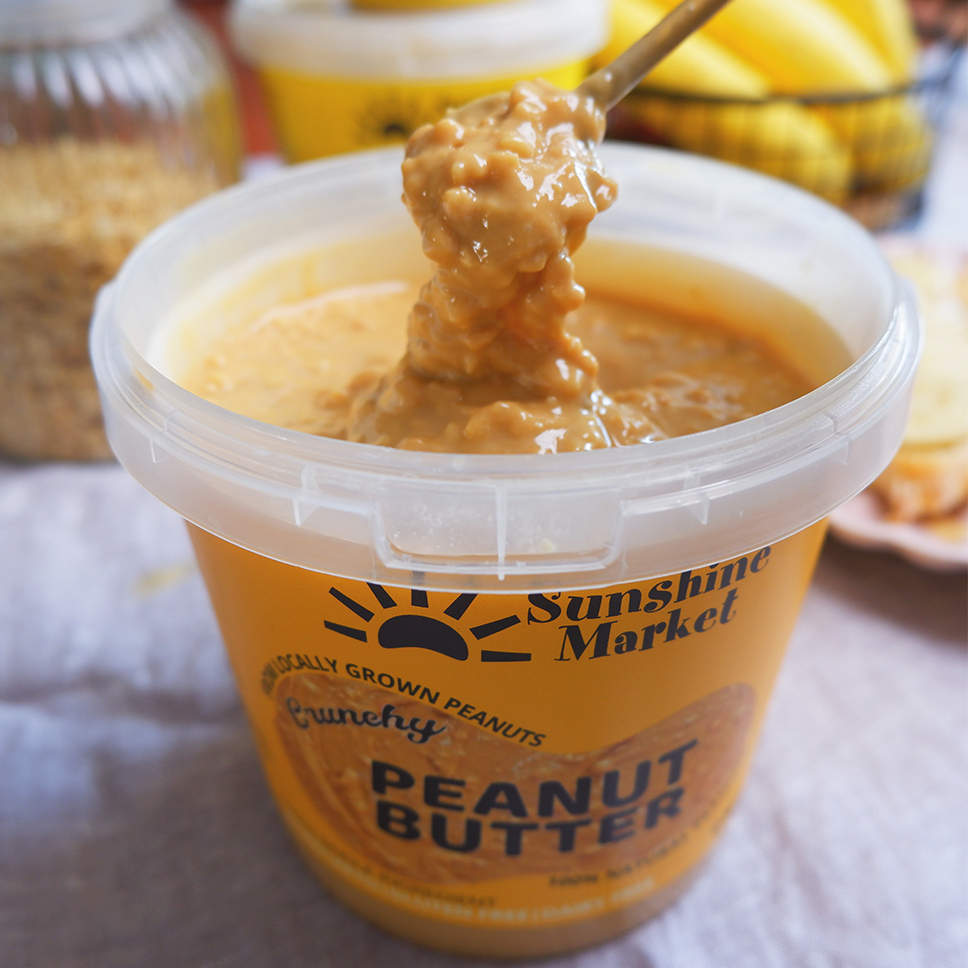 เนยถั่วกรุบกรอบ Crunchy Peanut Butter 1kg | Sunshine Market