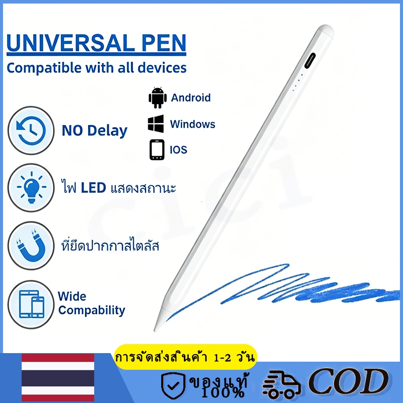 ปากกาสไตลัสแบบชาร์จไฟได้ สําหรับ Xiaomi Redmi Pad2 Pad 2 SE 8.7 7S 6S 7 6 5 Pro 11 10.61 ไม่ต้องใช้ Bluetooth ใช้งานกับ