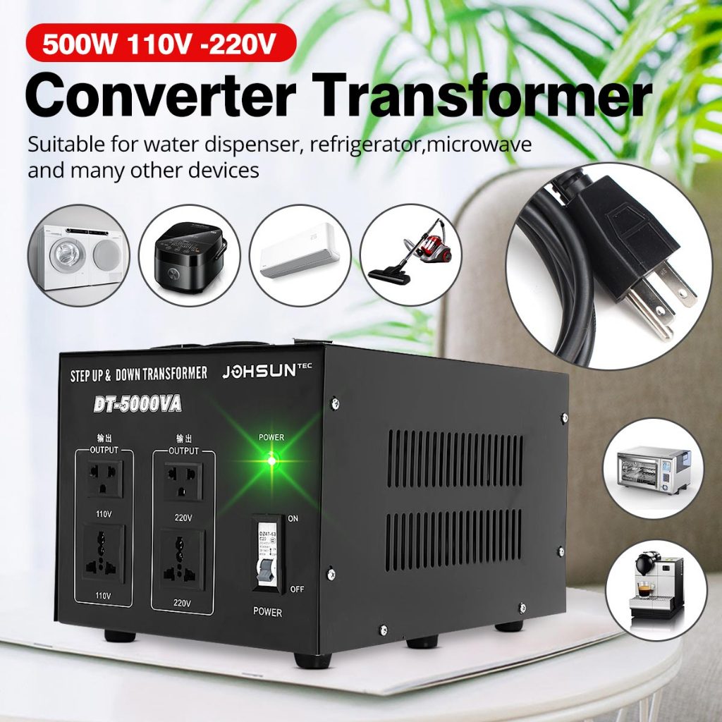 ST/DT-1000w-2000w หม้อแปลงไฟ 220v เป็น 110v หรือปรับ 110v-220v ขนาด ส่งจากกรุงเทพฯ