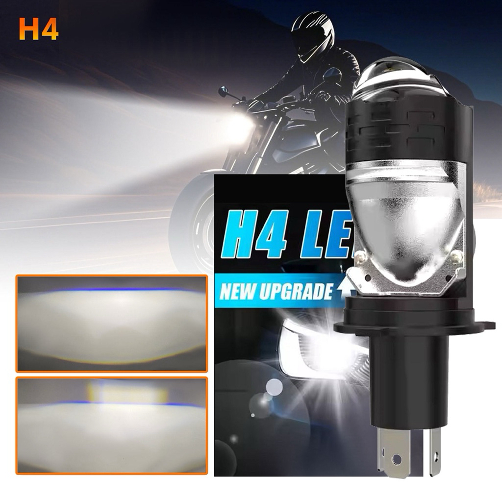 mini projactor H4 1คู่  ไฟหน้า LED H4