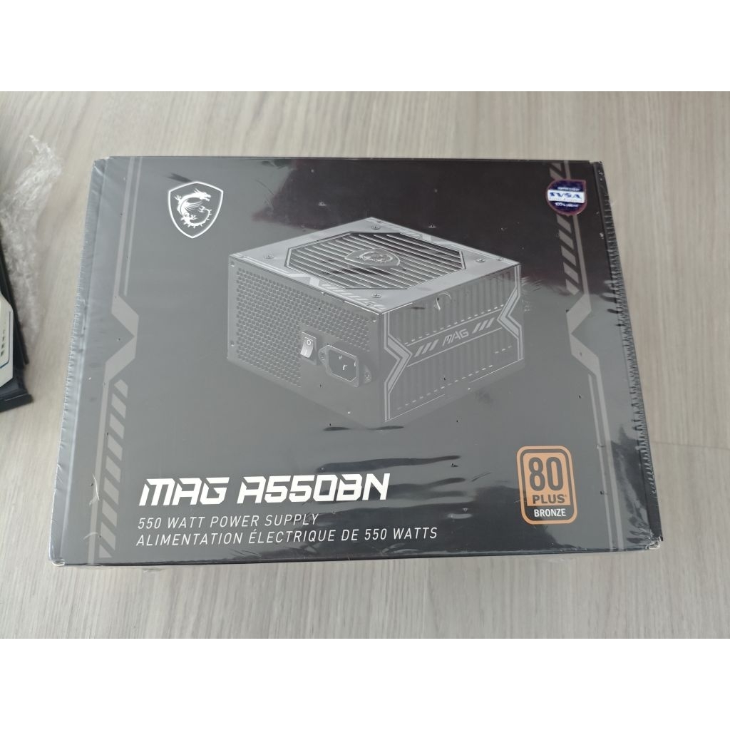 MSI MAG A550BN 550W 80 PLUS BRONZE Power Supply (PSU) ของใหม่ มือ 1