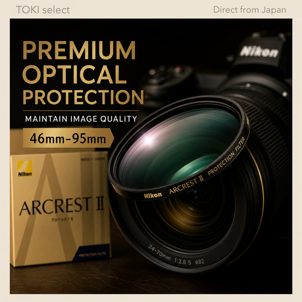Nikon ARCREST II Protection Filter Premium Optical Lens Protector 46mm-95mm