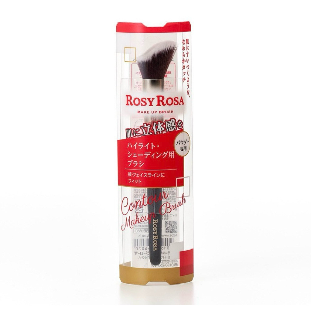 🇯🇵พรี | แท้ Rosy Rosa - Contour Makeup Brush แปรงคอนทัวร์ขนละเอียดพิเศษ🇯🇵