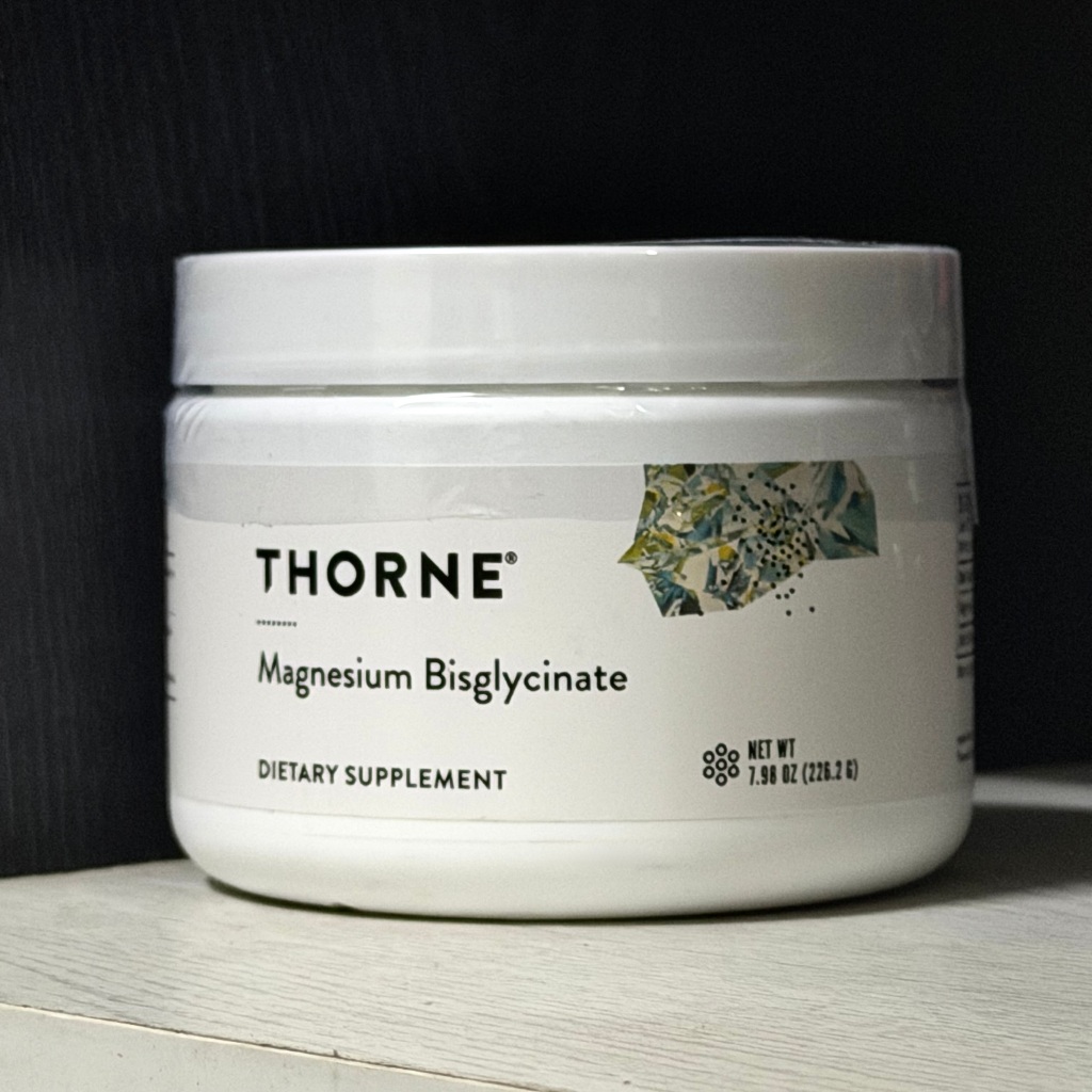 THORNE - Magnesium Bisglycinate - Powdered - 60 Servings แมกนีเซียมบิสไกลซิเนต