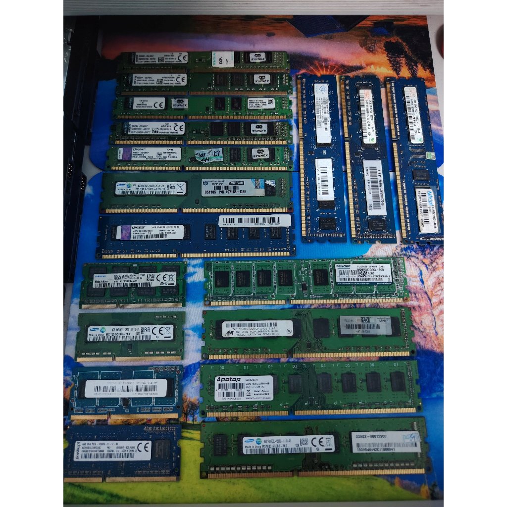RAM PC DDR3/DDR3L 2GB 4GB 8GB 1066-1600Mhz