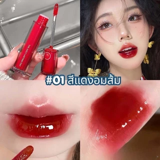 C009 Cappuvini ลิปกลอสฉ่ำวาว ปากอวมอิ่ม สีสวยธรรมชาติ เนื้อบางเบา ให้ความชุ่มชื้น ติดทนนาน