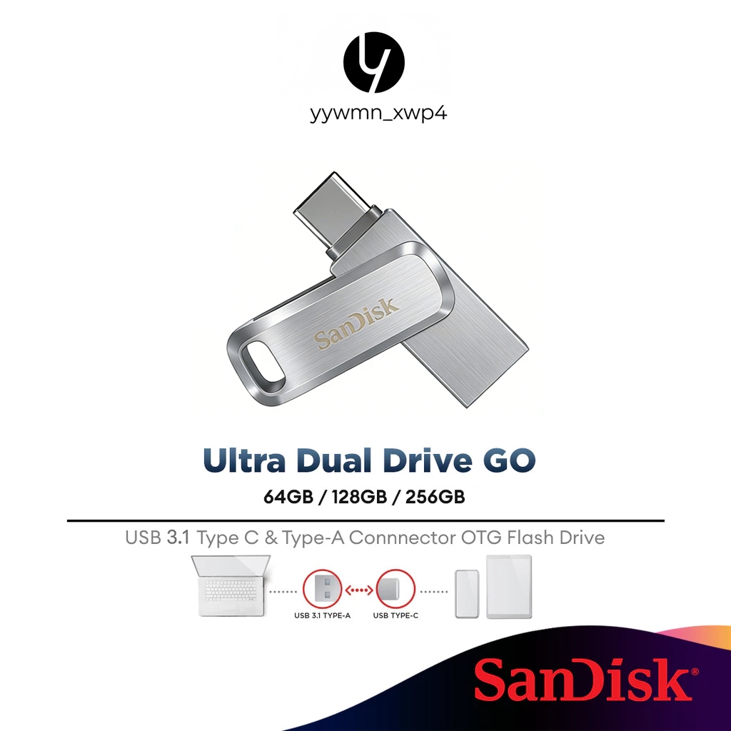 SANDIS Metal USB 3.1แฟลชไดร์ฟ Ultra Dual Drive 64GB/128GB/256GB (150MB),  OTG flashdrive TypeC โทรศัพท์ แท็บเล็ต(SDDDC3)