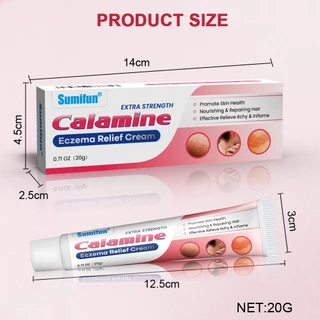 🔥 Sumifun Calamine ครีมบำรุงผิว ลดอาการคัน ผื่นแดง ผิวแห้งแตก ผิวระคายเคือง ดูแลผิวให้ชุ่มชื้น ซึมง่าย ไม่เหนียวเหนอะหนะ