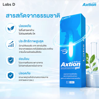 Axtion Cap [ 1 กล่องใหญ่ 14 แคปซูล ] อาหารเสริมรักษากรดไหลย้อน แน่นท้อง จุกเสียด โรคกระเพาะ เรอเปรี้ยว | By Labs D