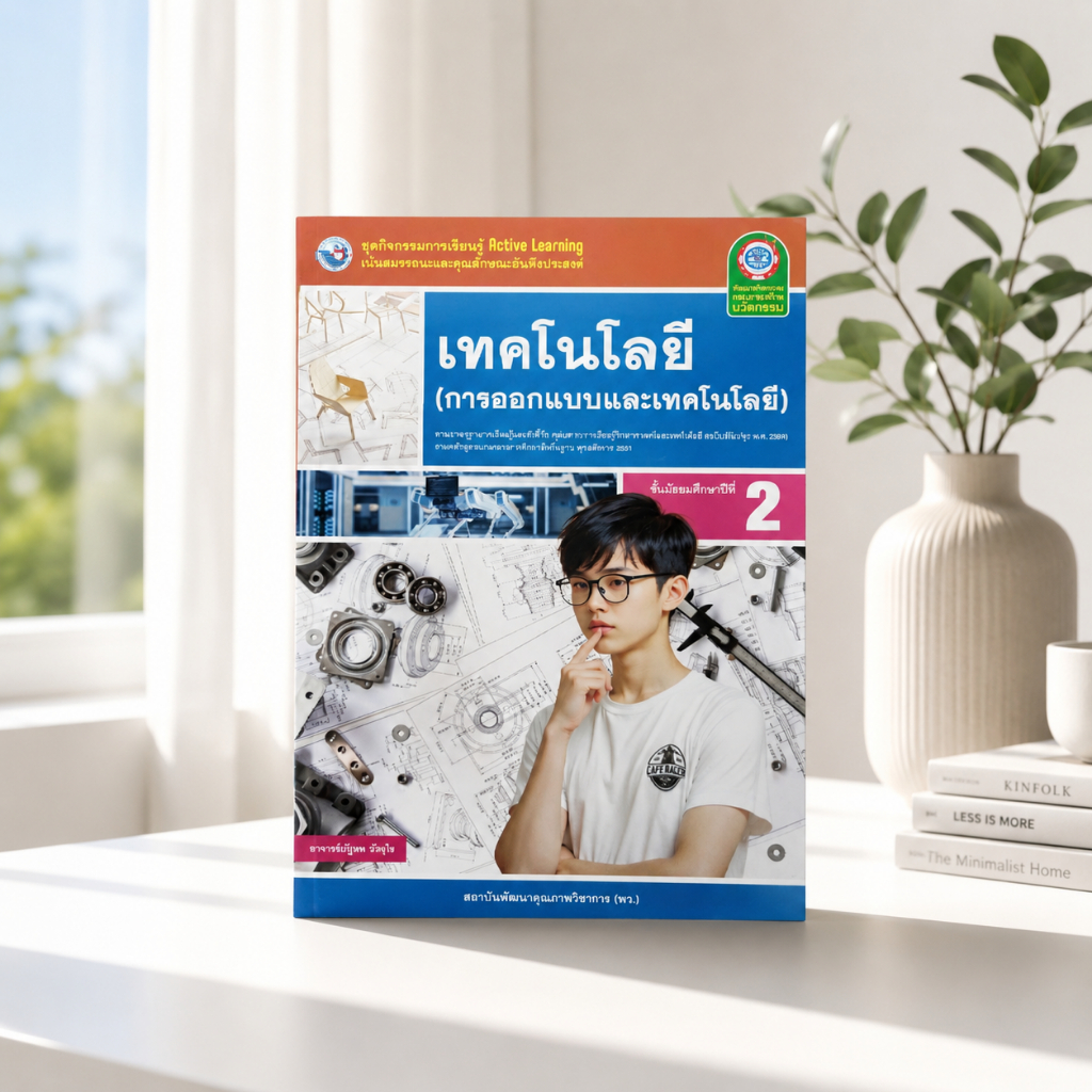 ชุด​กิจกรรม​ เทคโนโลยี​(การออกแบบและ​เทคโนโลยี)​ ม.2 พว