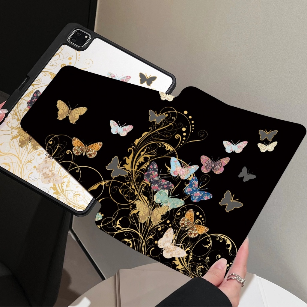 🚀จัดส่งทันที🚀เคสไอแพด อะคริลิคหมุนได้ 360 องศา Butterfly Gen12 Air7 11 Pro13 Air8 11 Gen11 เคสipad