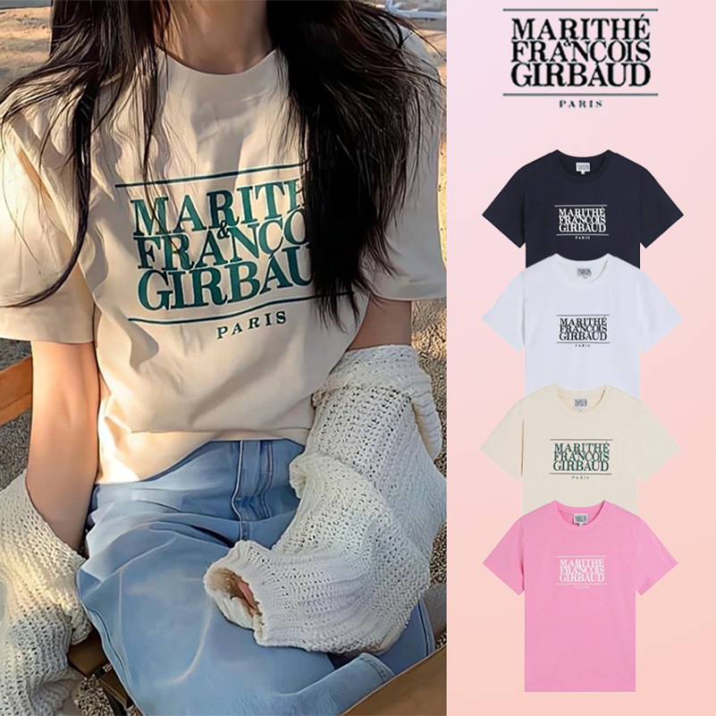 ❤ของแท้ 100%❤ เสื้อยืดโลโก้คลาสสิก MARITHE FRANCOIS GIRBAUD มีสินค้าพร้อมส่ง จัดส่งรวดเร็ว