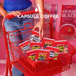 กาแฟแคปซูล ADDICTO I Capsule coffee I ใช้กับเครื่อง Nespresso ได้ I 8 รสชาติ คั่วอ่อน คั่วกลาง คั่วเข้ม หอมกรุ่น