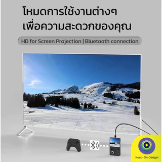 [พร้อมส่ง | ฟรี! หัวชาร์จ+ HDMI+ฟิล์มกระจก+กระเป๋า] Anbernic RG40XXV เครื่องเกมพกพา | Keep On Gadget