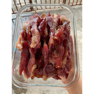 หมูแดดเดียว 500 กรัม ขายดี🔥แพ็คใหญ่สุดคุ้ม หมักด้วยสูตรหมักนุ่ม หอมอร่อย นุ่มไม่เหนียว ไม่ใส่สารกันบูด