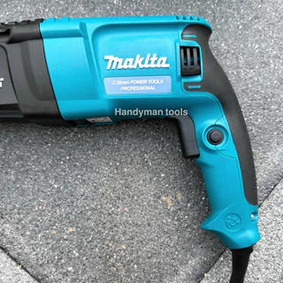 Makita สว่าน สว่านโรตารี่ 2-26 รุ่น MK 2601 กำลัง 1050W รุ่น 3 ระบบ มีหัวเปลี่ยนจับดอก ดอกสกัด 2 ดอก สว่าน 3 ดอก