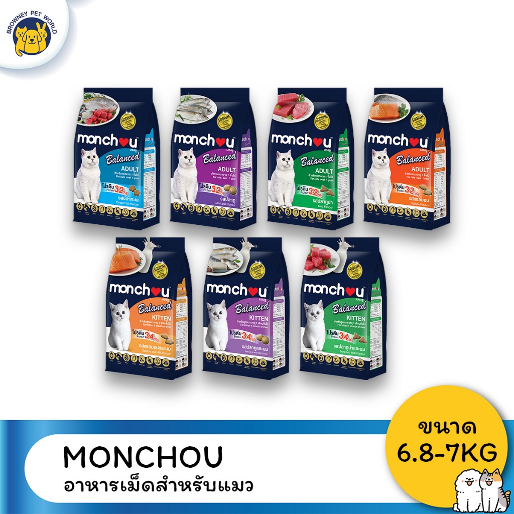 [Live] Monchou Balance 6.8–7 kg | อาหารแมวโปรตีนสูง เกรนฟรี