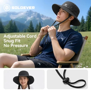【TH Delivery】SOLOEVER SPORTหมวกบังแดด ทนรังสียูวี กลางแจ้ง ส่งจากไทย หมวกกันแดด uv หมวกตกปลา 360องศ