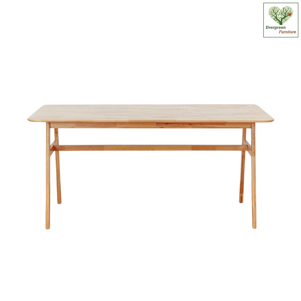 Evergreen Furniture โต๊ะอาหาร100/120/130/140/150/160/180CMโต๊ะทานอาหาร สไตล์โมเดิร์น สามารถนั่งได้ 4-6 คน รหัส MDTA
