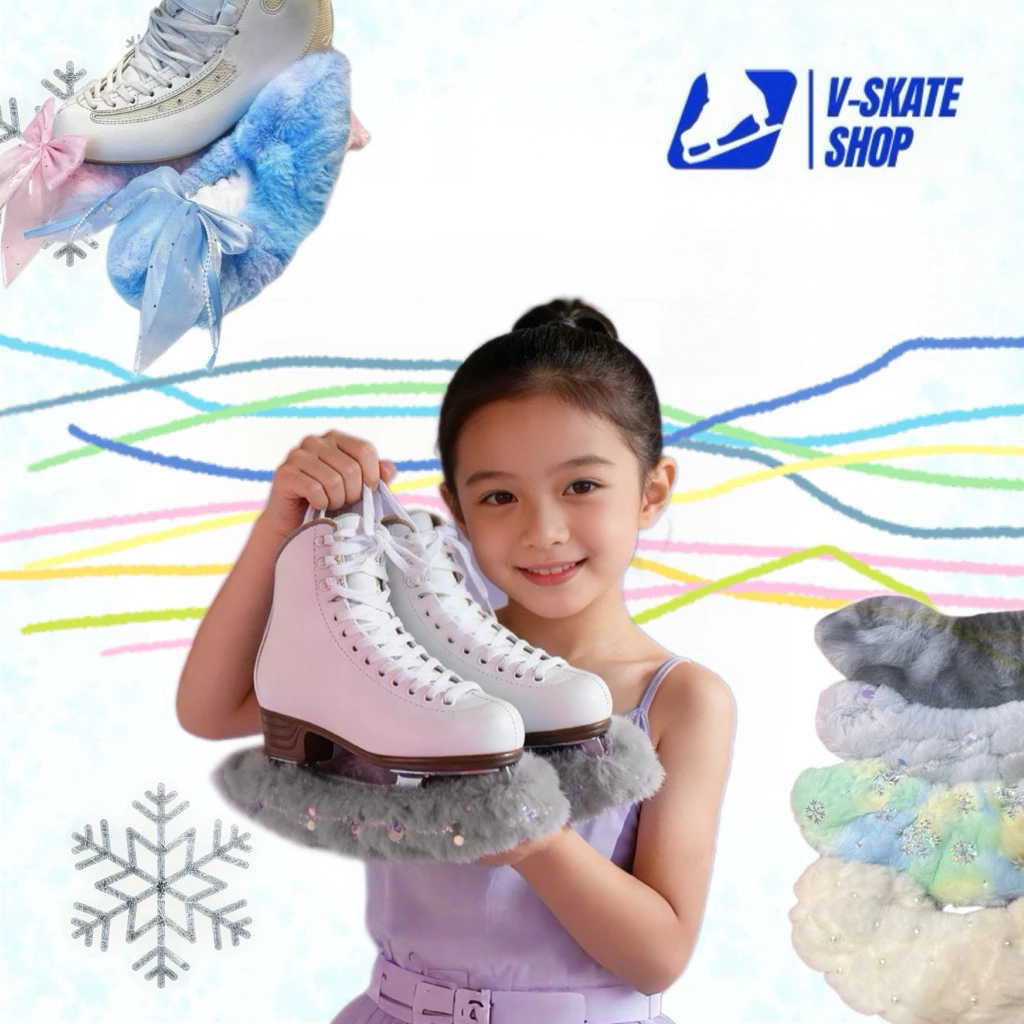 V-Skate soaker ice skate ผ้าคลุมใบมีดสำหรับรองเท้าไอซ์สเก็ต ที่ครอบใบมีดรองเท้าไอซ์สเก็ต Blade Cover