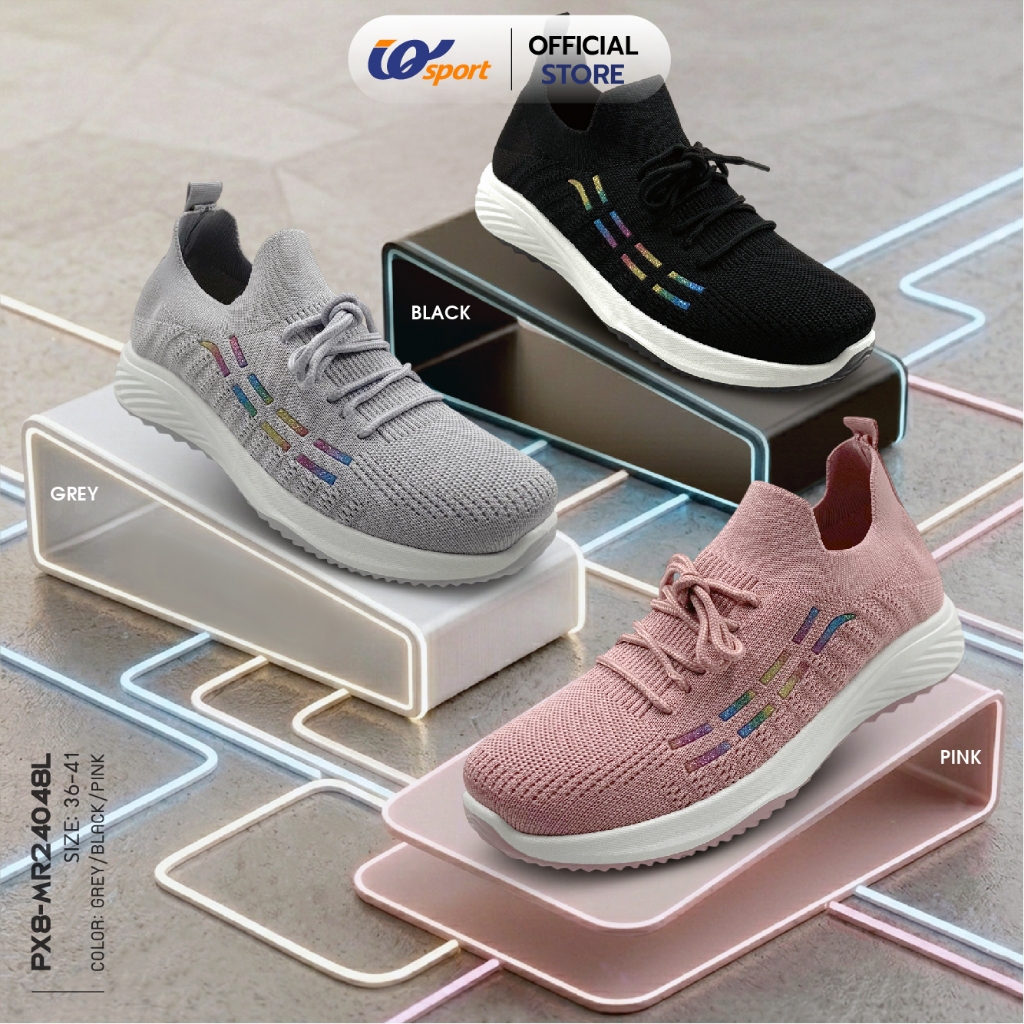 IQ SPORT รองเท้าผ้าใบผู้หญิงและผู้ชาย (Slip on)  รหัสPL8-ME2319X
