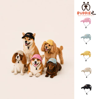 Buddiez หมวก สำหรับน้องหมาและน้องแมว ใส่ได้ทั้งเดินเล่น ถ่ายรูป หรือออกทริป ช่วยกันแดดและเพิ่มความน่ารักให้น้องๆ