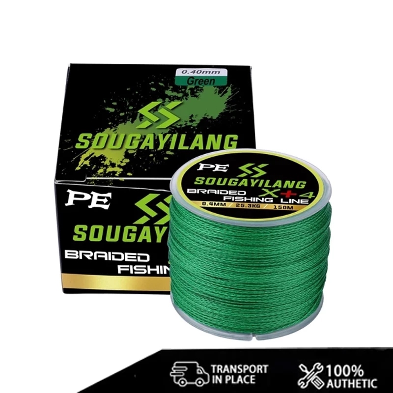 PE Multi-color Optional 4-strand Braided Wire 100M สายตกปลาถักแบบหลายเส้น