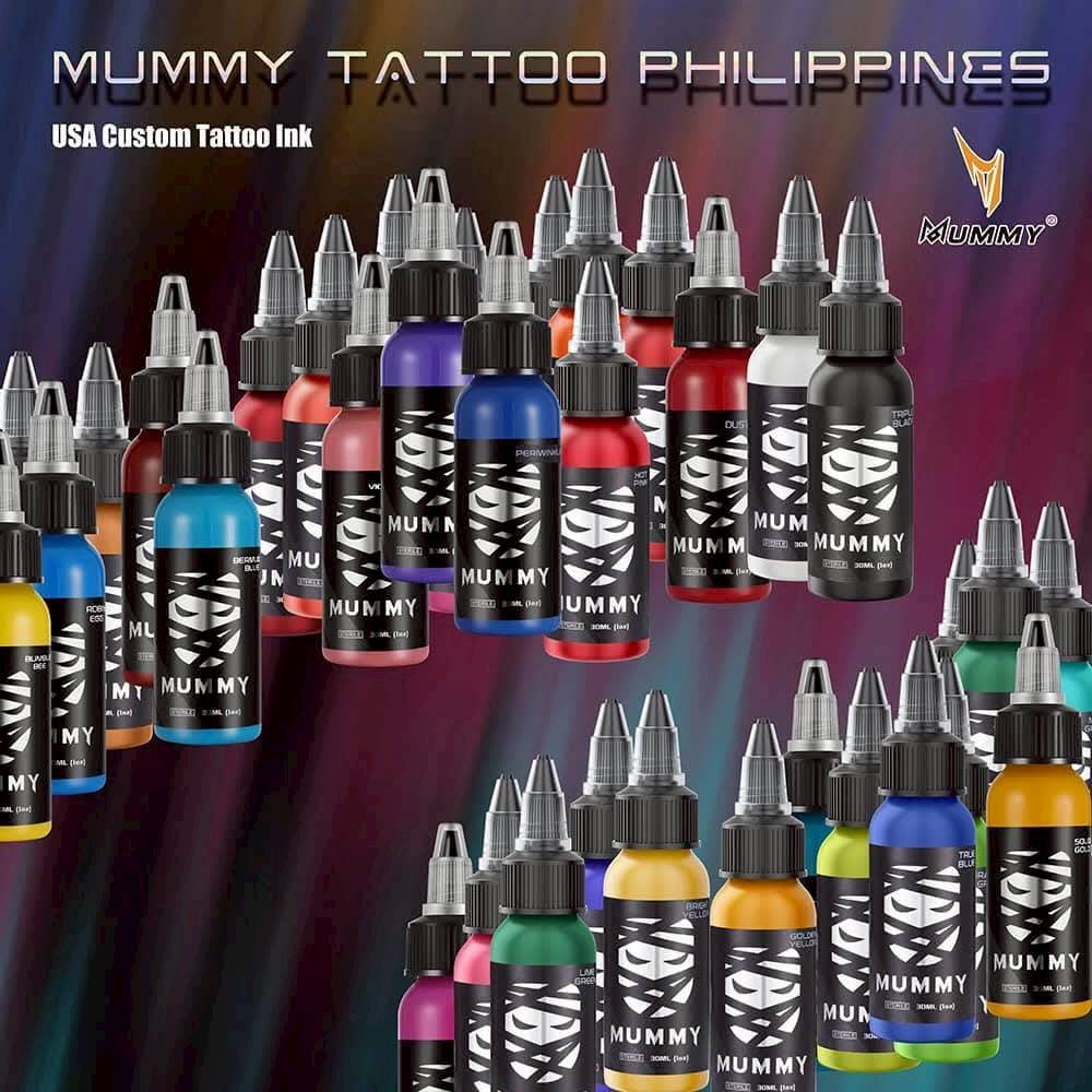 NewสีMUMMYใหม่มาแรงMUMMY.TATTOO.INK