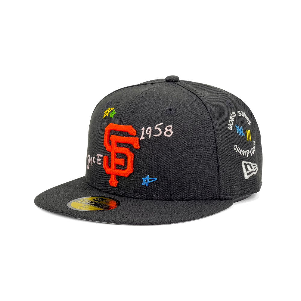 หมวกแก๊ป New Era รุ่น Scribble 59Fifty Cap (Vol.2) มีให้เลือกหลายทีม หลายขนาด
