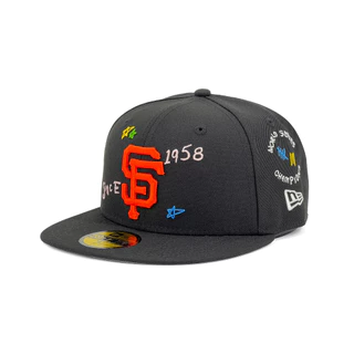 หมวกแก๊ป New Era รุ่น Scribble 59Fifty Cap (Vol.2) มีให้เลือกหลายทีม หลายขนาด