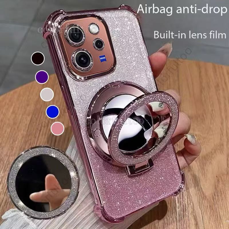 เคสใส กันเลนส์กล้อง สำหรับ Vivo V60 V70FE V70Elite ขอบสี Case TPU กันกระแทก