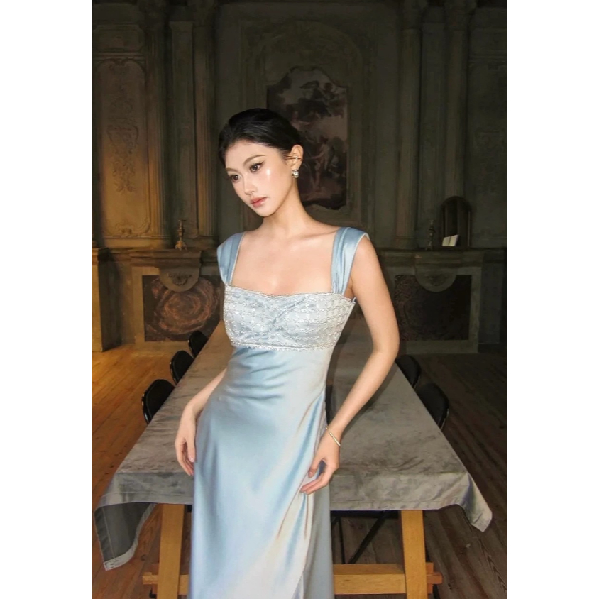 (พร้อมส่งในไทย) Violet Dress V1 - WABISABI