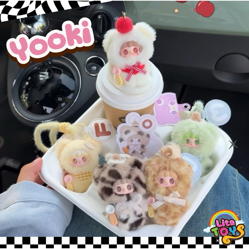 [ พร้อมส่ง ]  🍒 ✨ Yooki mini  ✨🍒 พวงกุญแจ ส่งจากไทย