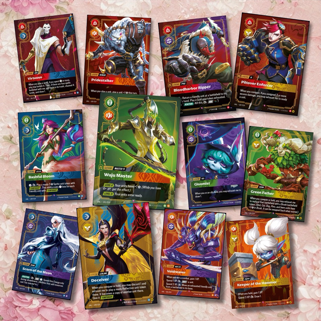 Riftbound Unleashed Legend ระดับ Rare ( All Foil )