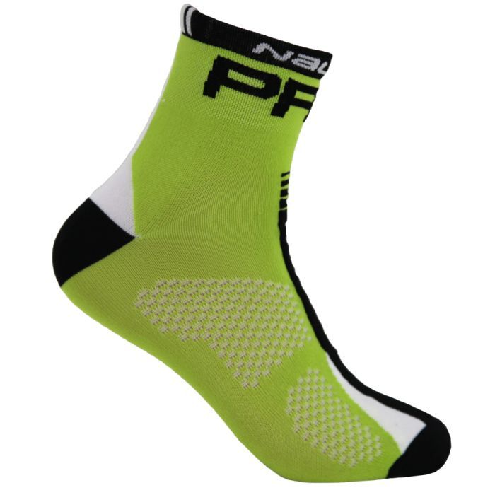 ถุงเท้าปั่นจักรยาน NALINI PRO SOCKS H13 Color LIME