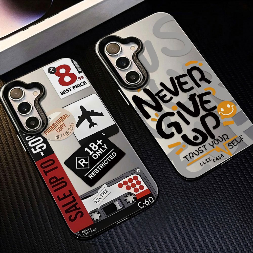 แท็กเทรนด์ IMD เคส For Samsung A17 A07 A56 A36 A55 A06 A05S A15 A35 A54 A26 เคสโทรศัพท์ เปลือกแข็ง กันกระแทกเคสมือถือ