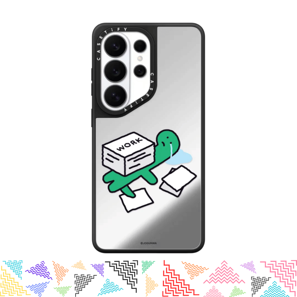เคสมือถือ CASETiFY | WORK WORK WORK [JOGUMAN] For iPhone Samsung แท้ พร้อมส่ง เคสกันกระแทก