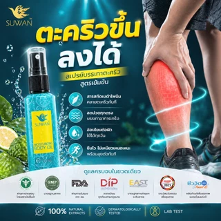 Suwan Spray (สุวรรณสเปรย์) นวัตกรรมสเปรย์บรรเทาปวด ลดตะคริว จากผลงานวิจัย