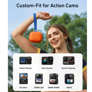 TELESIN GoPro / DJI / Insta360 DisAdv Mini Storage Bag กระเป๋าเก็บตัวกล้องกันน้ำกันกระแทก