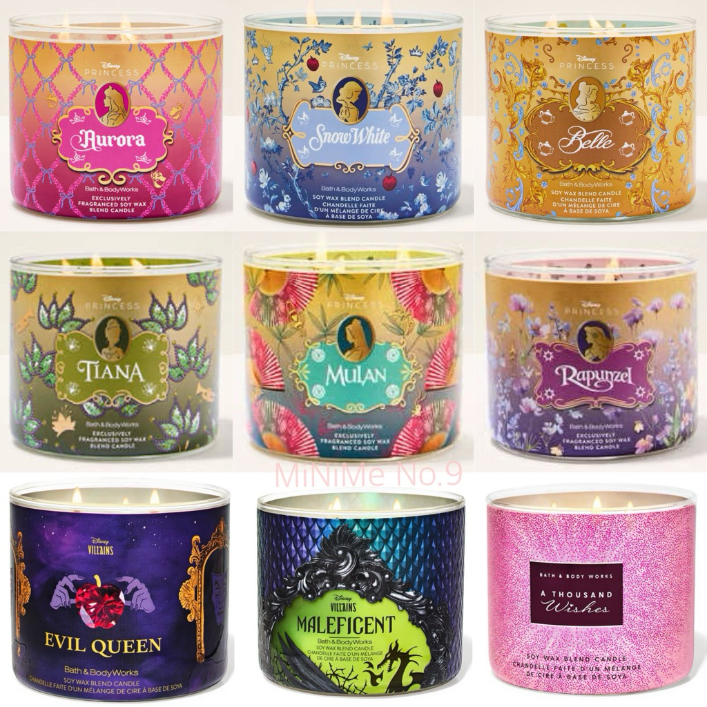 ✨Set4/6✨เทียนหอม Bath&Body Works 3-wicks candle ขนาดใหญ่ 411 g.
