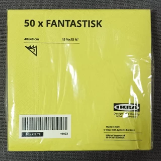 กระดาษทิชชู่อิเกียแผ่นใหญ่อย่างดี หนา 3 ชั้น ขนาด 40 x 40 cm.