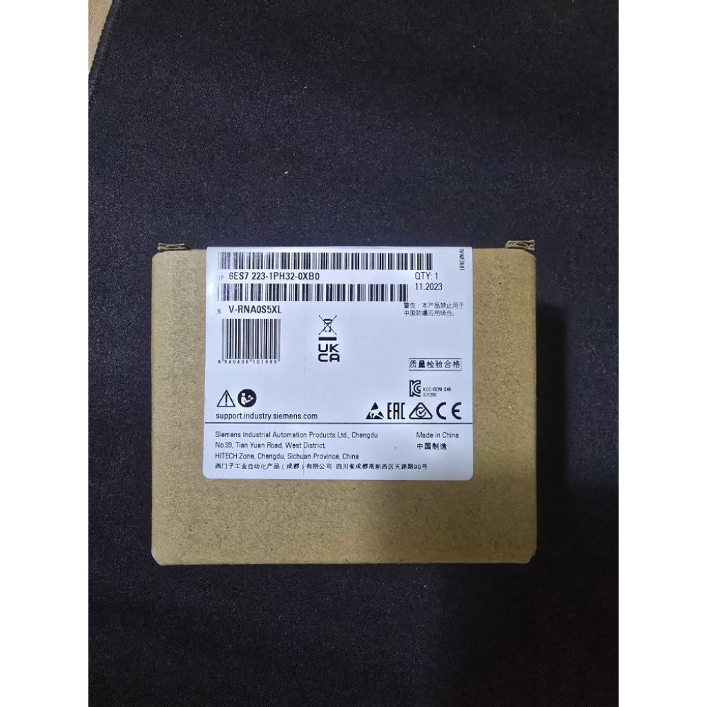การ์ด IO Siemens SM1223 DI8/DQ8 Relay ของใหม่เหลือจากงานโปรเจค