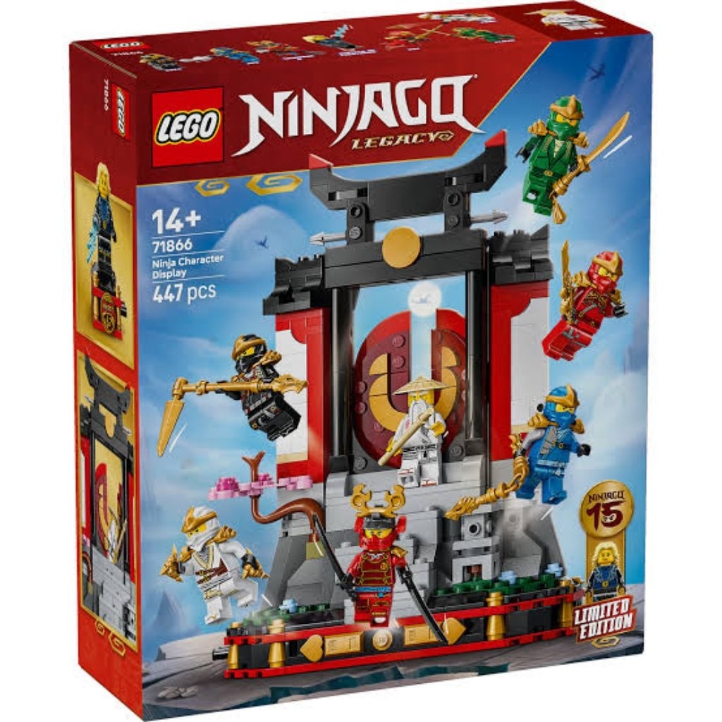 71866 : LEGO Ninjago Ninja Character Display 15th Anniversary