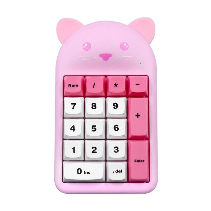 NUBWO NKB114 Bluetooth+2.4Ghz keyboard Numeric Dual Mode แป้นพิมพ์ตัวเลข คีย์บอร์ดตัวเลขตัวเลขไร้สาย