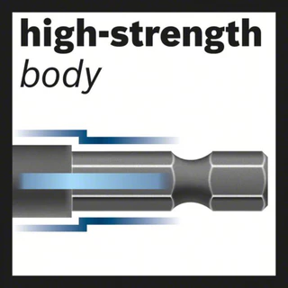 BOSCH ดอกสว่านเจาะเหล็ก ไฮสปีด ก้าน HEX หกเหลี่ยม ขนาด 2-8 มิล เจาะโลหะ เจาะเหล็ก HSS-G