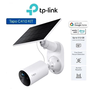 🔥ขายดีมาก🔥TP-Link (Tapo C410 KIT) 2K 3MP Solar-Powered Security Camera Kit พร้อมแผงโซล่าร์เซลล์